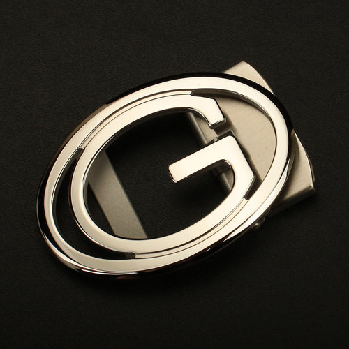 新款字母纯钢自动男士配件皮带头