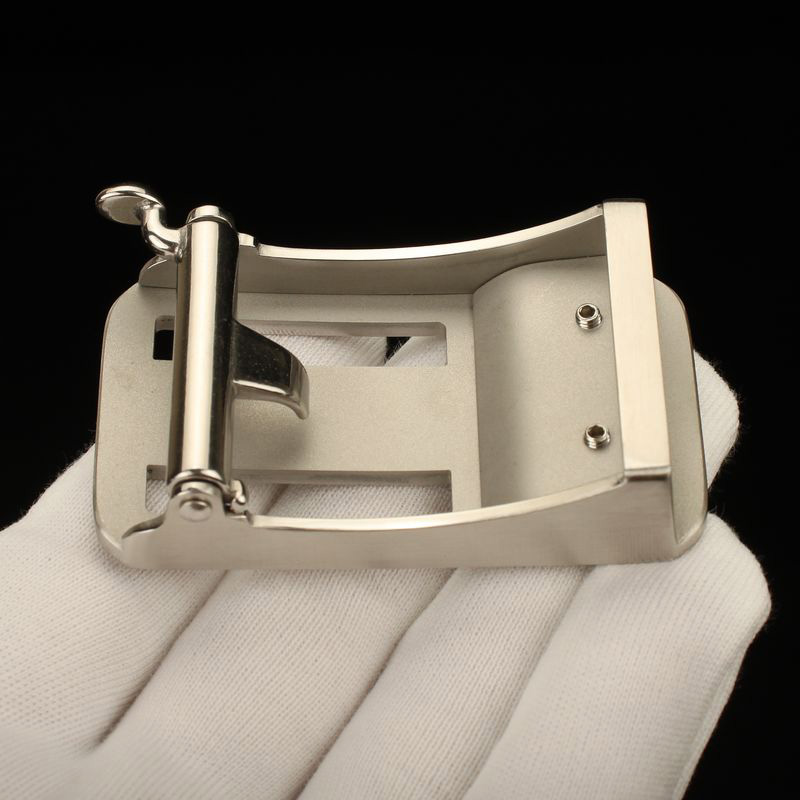 不锈钢皮带扣头 男士自动扣腰带头皮带卡子配件3.5cm裤带头内穿式