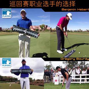 高尔夫推杆练习器动态推杆导向垫高尔夫球推杆训练毯推杆垫练习垫