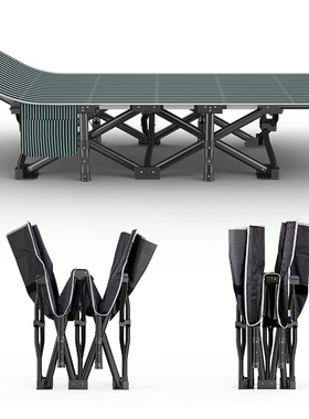 灵鹰折叠床单人办公室午休午睡床便携款行军家用简易轻便躺椅神器