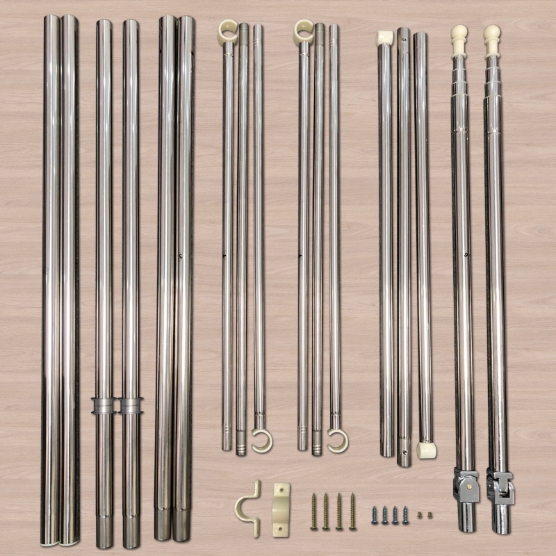 睡安蚊帐家用不锈钢180150折合