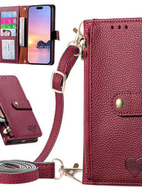 适用华为荣耀90lite手机壳honor80翻盖式p70皮套magic7背带斜挎200smart女x60保护套50pro全包x9c防摔新款400