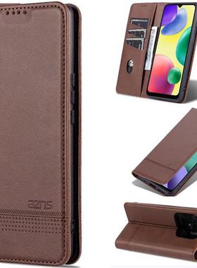 适用TURBO4小米pocox7红米14c手机壳x7pro翻盖Redmi12R保护套15全包5g防摔c75男k80商务k60硅胶11S皮套note13