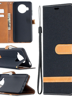 适用小米10tlite手机壳翻盖皮套xiaomi保护套全包5g版防摔男女款