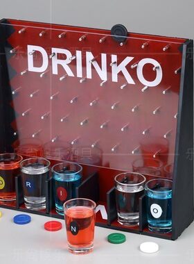 欧美DRINKO流行酒吧KTV玩具落片斗酒技巧游戏酒架耍喝酒游戏道具