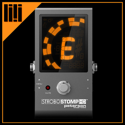 美国Peterson Strobo Stomp HD彩屏脚踏式频闪电木吉他贝斯调音器