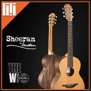 W系列云杉胡桃木 Lowden 黄老板联名款 sheeran 民谣弹唱吉他