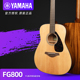 电箱面单民谣木吉他 Yamaha 青岛现货 FG820 FG830 雅马哈 FG800