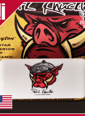 美国进口 Clayton Pork Knuclde PKM 獠牙野猪 陶瓷电木吉他滑棒