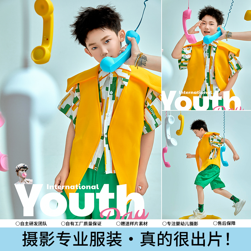 儿童摄影服装模特走秀演出