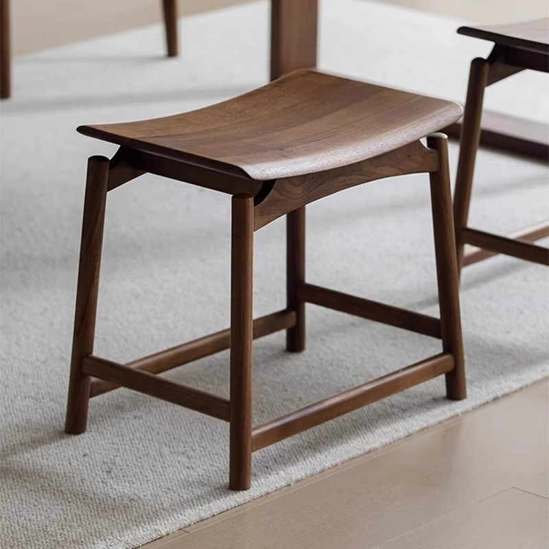 黑胡桃木老榆木成人新中式实木