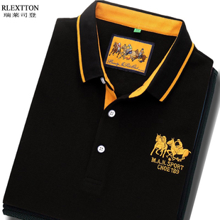 正品 高尔夫球服装 上衣翻领POLO衫 GOLF球衣夏季 短袖 高尔夫男装 T恤