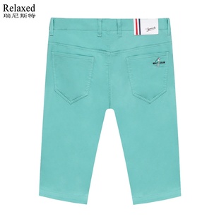 男裤 子直筒外穿中裤 高尔夫运动休闲裤 夏季 半截裤 短裤 五分裤 潮 薄款