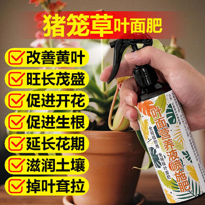 猪笼草专用肥料盆栽土壤营养液小苗旺长笼结笼发新芽长新叶面肥料