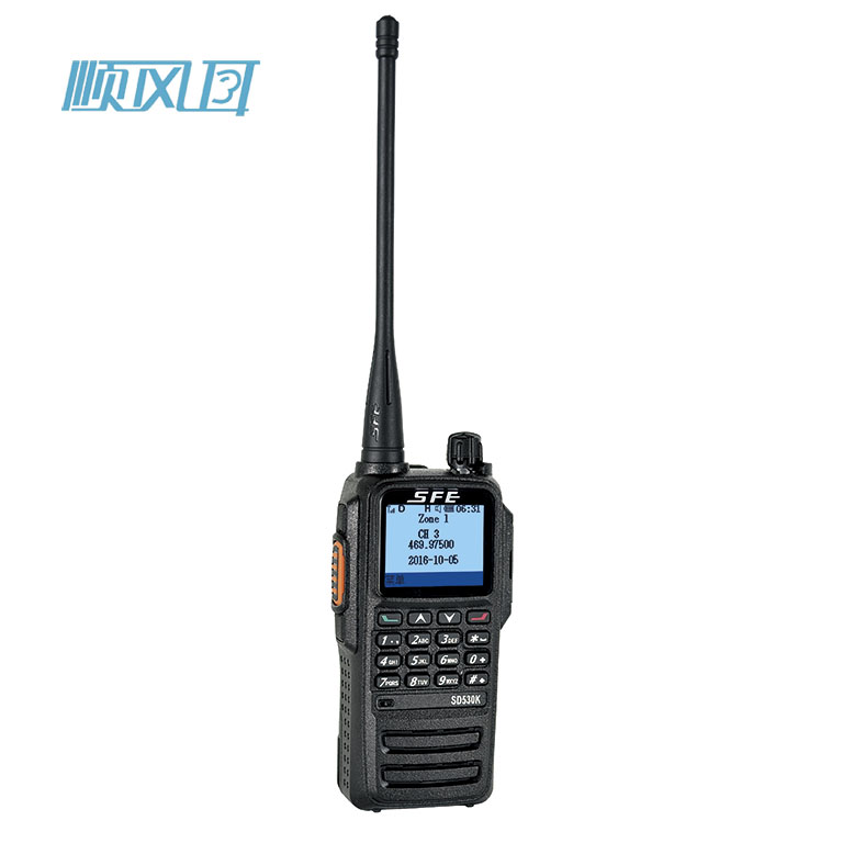 DMR数字对讲机顺风耳SD530K酒店 商场民用手台无线呼叫器持包邮