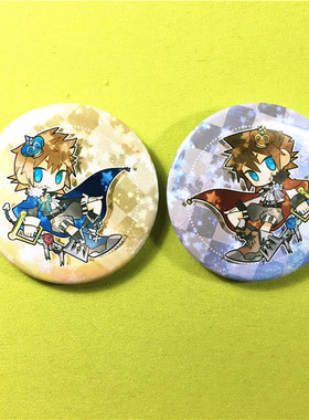 茶猫屋日本动漫周边王国之心KINGDOM HEARTS徽章套装满百包邮