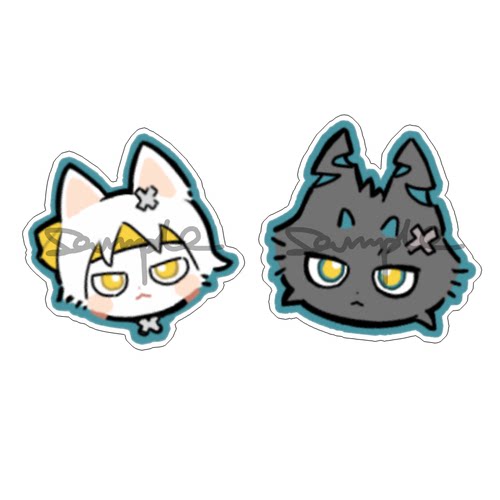 动漫游戏周边绝区零浅羽悠真猫猫透明亚克力挂件挂饰全新新品包邮