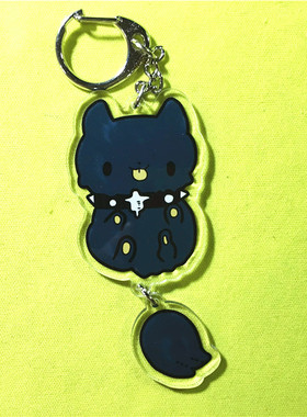 茶猫屋日本动漫周边DMMD戏剧性谋杀莲旺摇尾巴透明挂件满百包邮