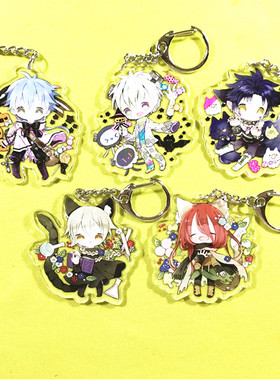 茶猫屋日本动漫周边DMMD戏剧性谋杀LAMENTO猫耳透明挂件包邮