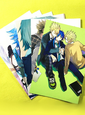 茶猫屋日本动漫周边DMMD戏剧性谋杀苍叶明信片卡片留言卡满百包邮