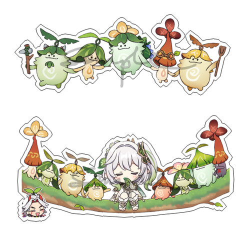 动漫周边原神GENSHIN IMPACT兰纳罗/纳西妲透明亚克力挂件现货新