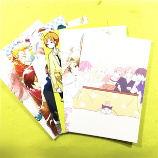 茶猫屋日本动漫周边少年同盟明信片卡片留言卡套装满百包邮淘金币