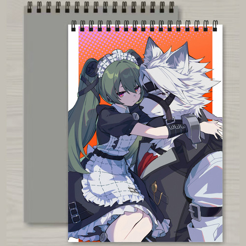动漫游戏周边绝区零ZZZ莱卡恩素描本记事本大号本子全新新品包邮