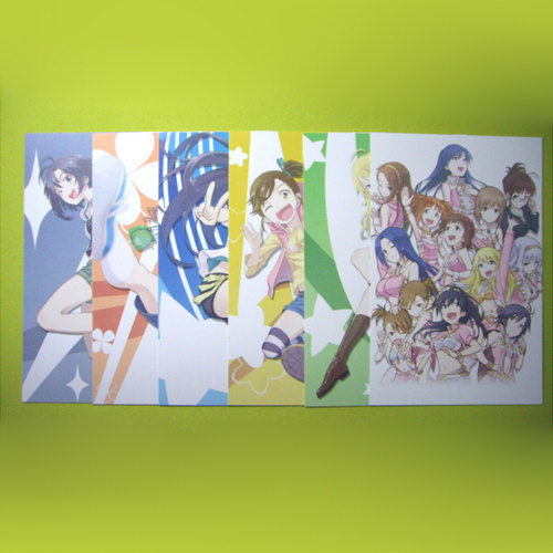 日本偶像大师留言卡动漫周边