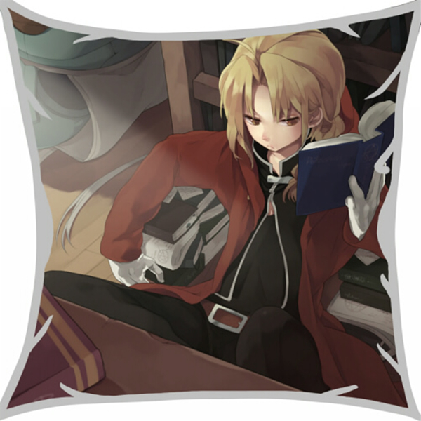 日本爱德华方形抱枕礼品动漫周边