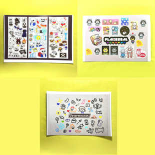 茶猫屋日本动漫周边传说之下UNDERTALE Q版贴纸满百包邮现货