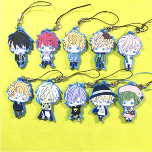 茶猫屋日本动漫周边原单散货寿屋A3满开剧团橡胶挂件满百包邮现货