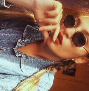 我们是真正的朋友阿雅大S同款墨镜沙滩网红范晓萱太阳眼镜太阳镜