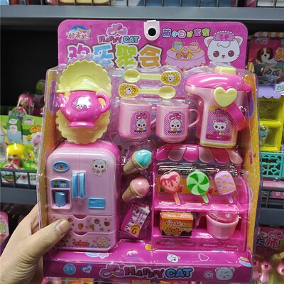 音乐美发吹风机小厨房烧水壶仿真过家家厨房玩具女孩宝儿童