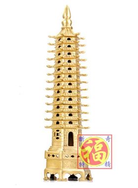 文昌塔黄铜怀旧复古九层十三层