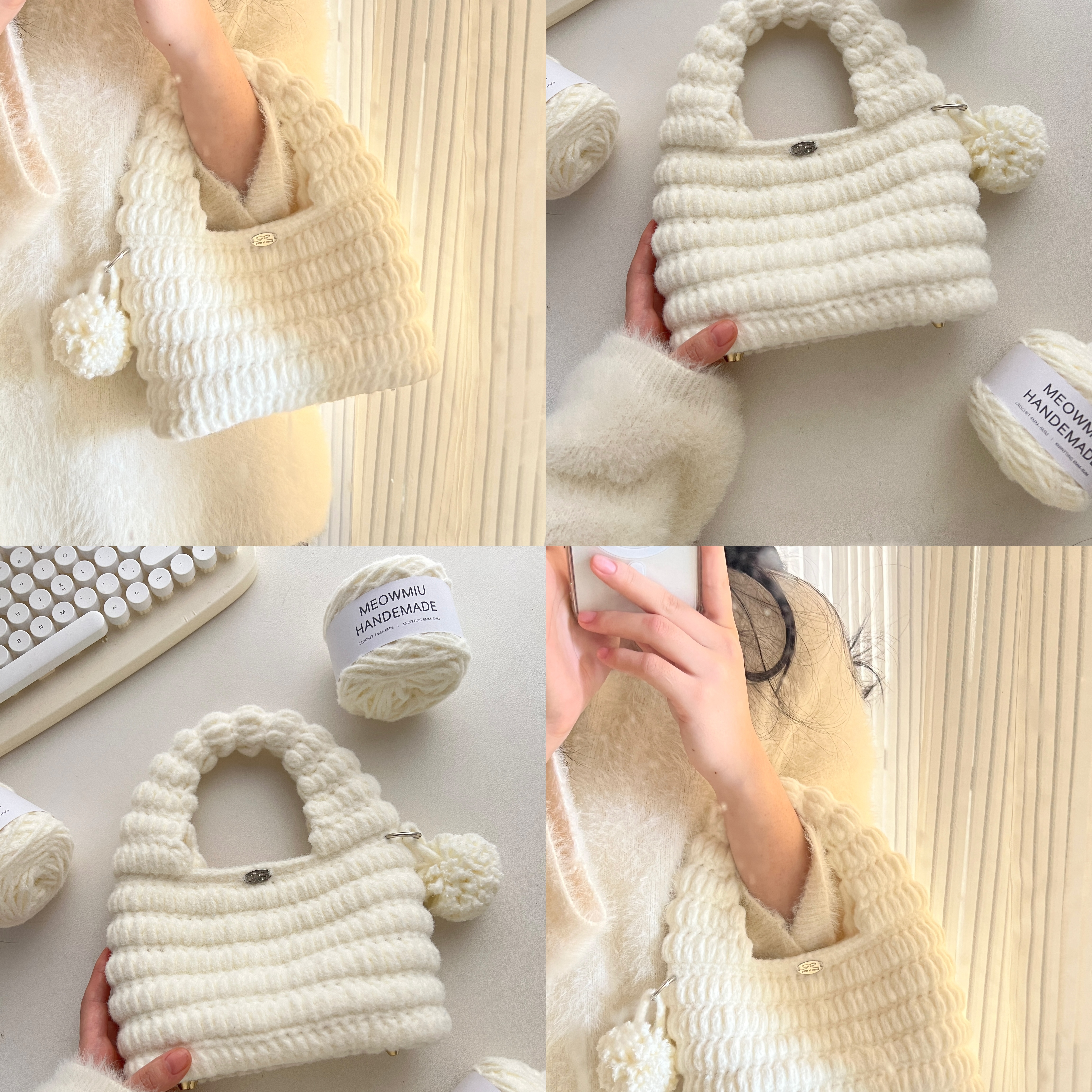 糯米线奶油泡芙包云朵包diy礼物