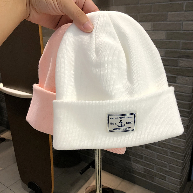 针织帽女街头百搭休闲男女秋冬