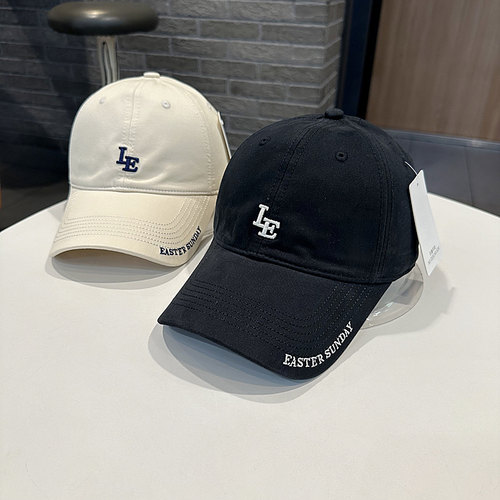 字母简约百搭LE字母棒球帽
