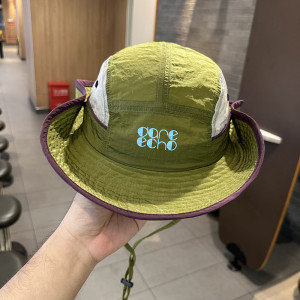 时尚夏季速干防晒遮阳帽轻薄字母烫印青年情侣户外旅行遮阳渔夫帽