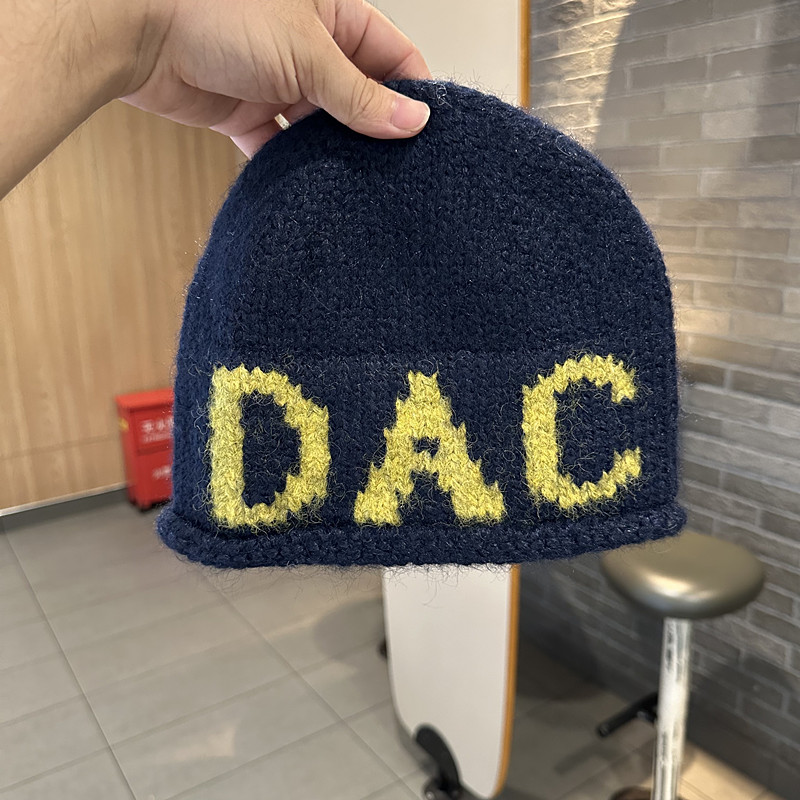 DAC字母时尚韩版针织套头帽