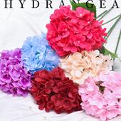 高仿真大绣球绢花假花多头把束婚庆典礼舞台路引拱门花艺摆件装 饰