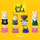 Dutch手工编织Miffy米菲公仔联名系列博物馆版 正品 进口荷兰Just