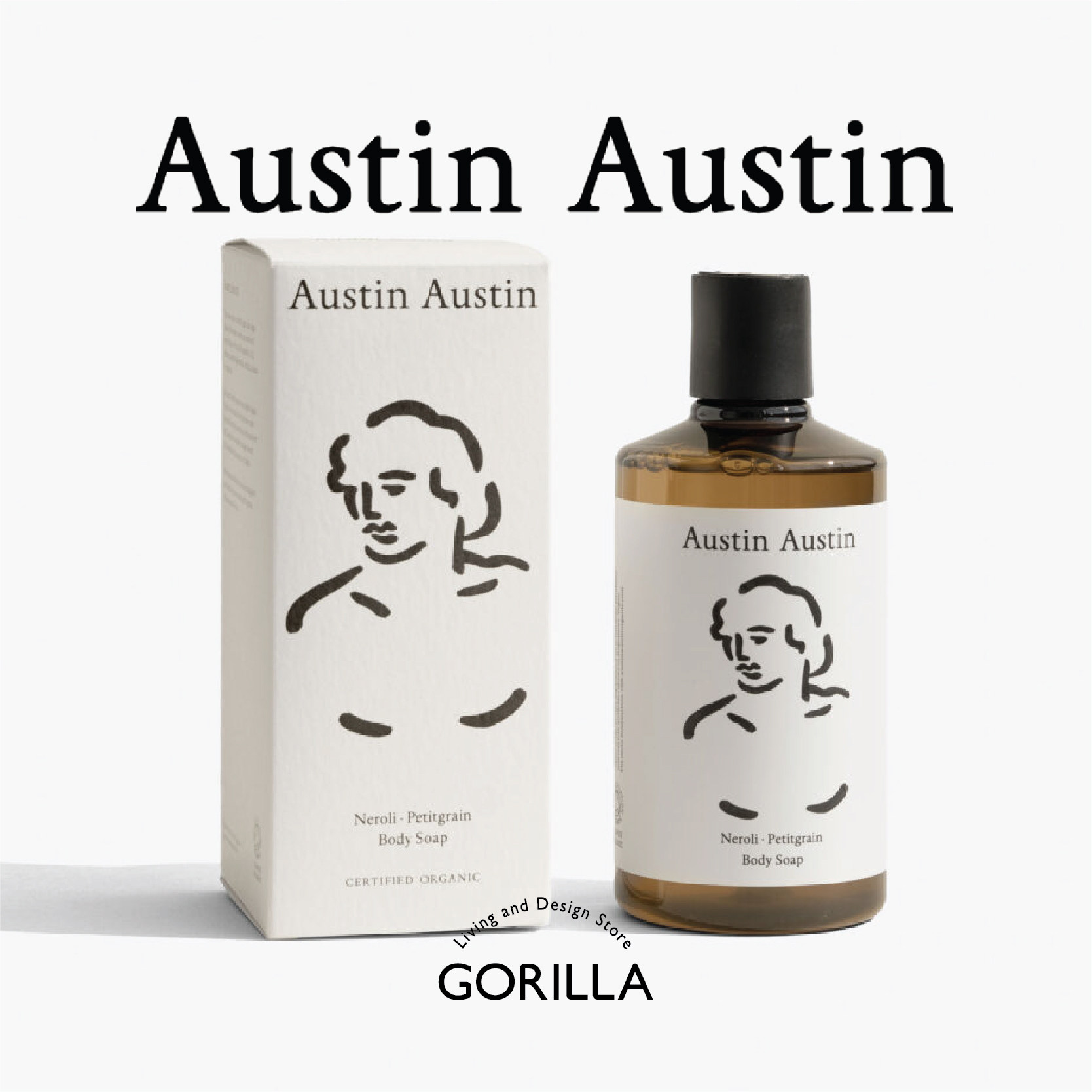 英国小众Austin Austin沐浴露天然全素人合适滋润保湿无动物测试