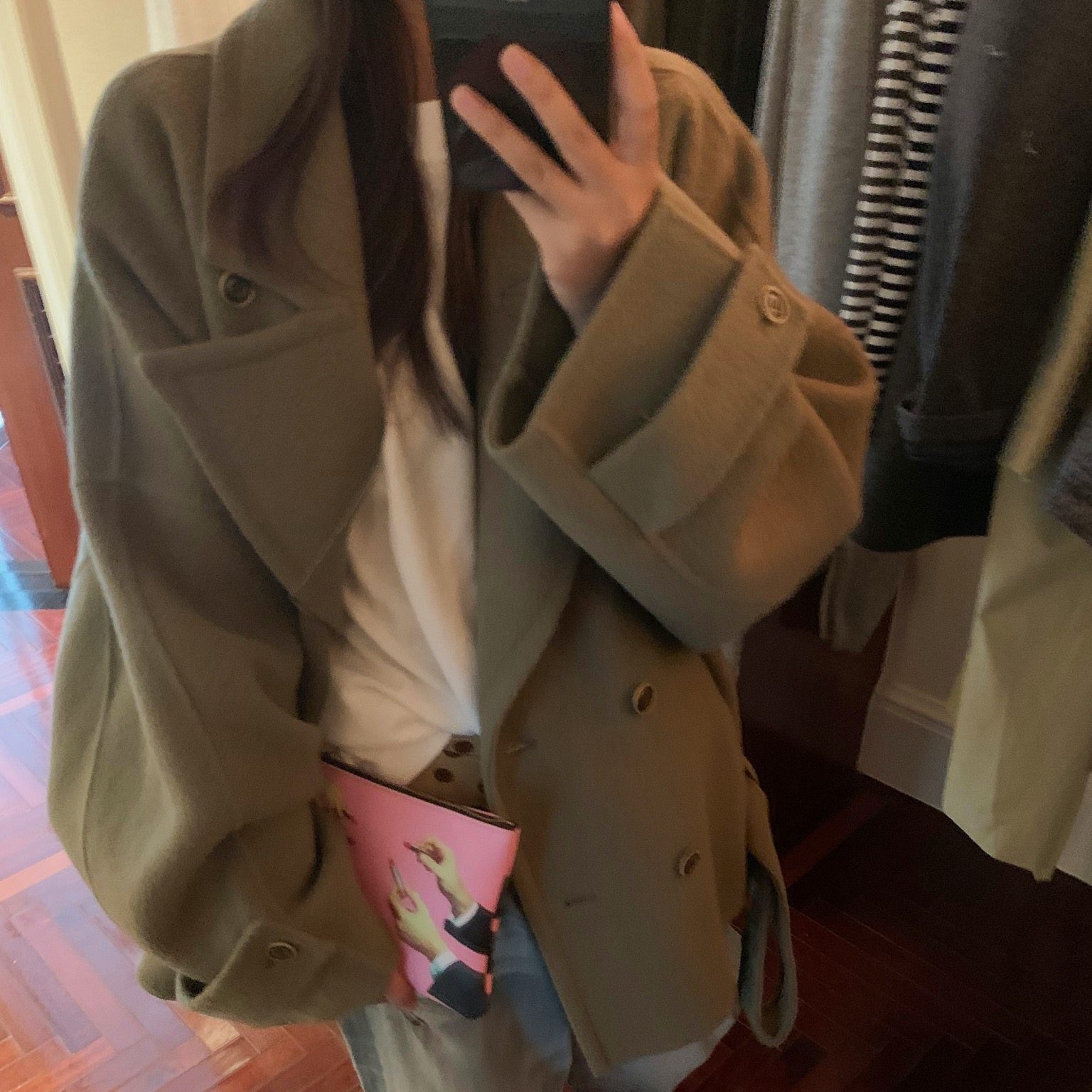 LILUSHOP chao轻100羊毛高品质大衣2025秋季时尚百搭短毛呢外套女,女装/女士精品,毛呢外套,淘宝优惠券,粉丝福利购,淘宝优惠卷