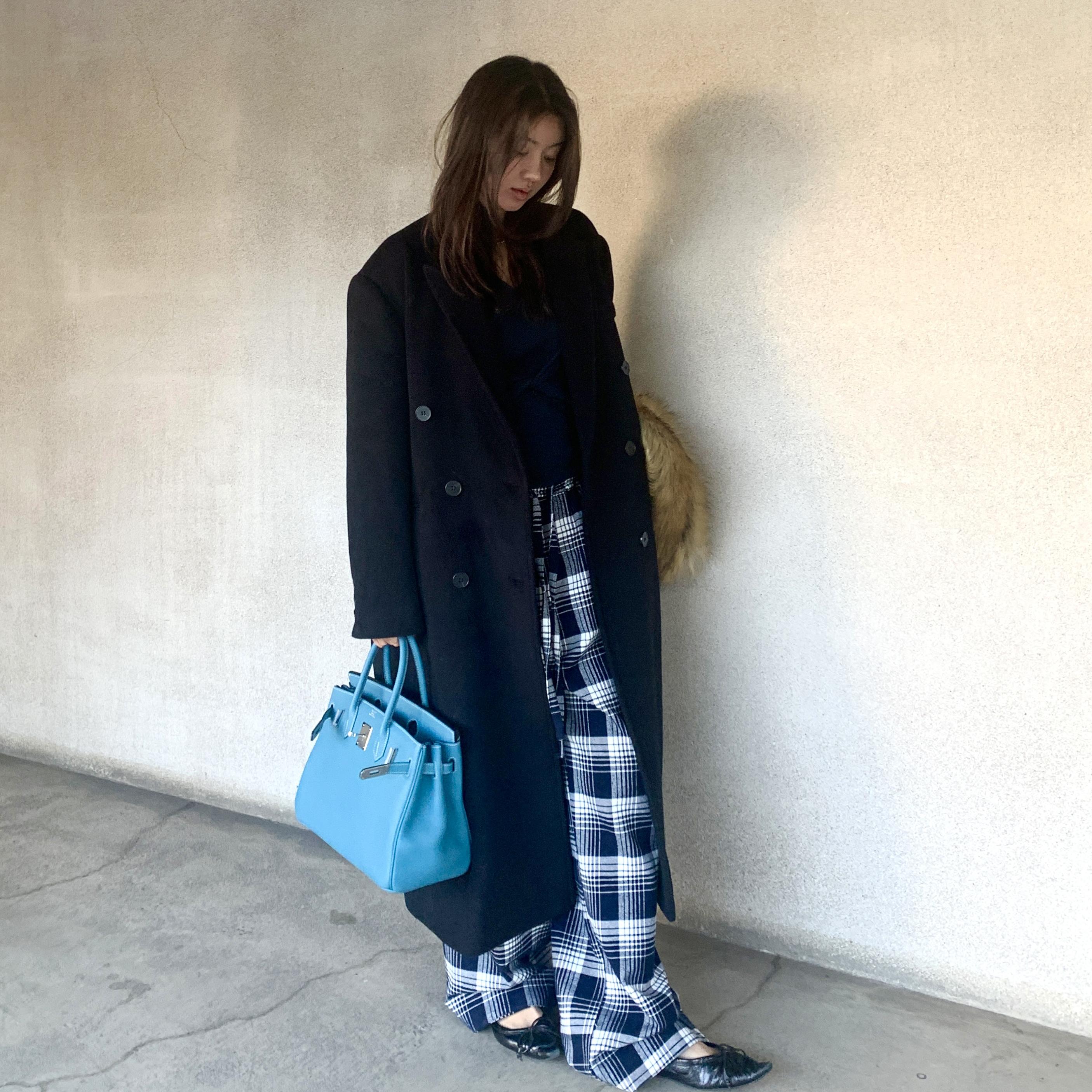 双排扣羊绒大衣毛呢外套