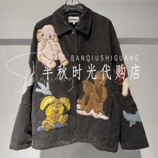 UOOYAA乌丫正品 3999 UY25442A134241 25冬立体贴布棉服 小魔女