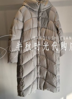 (小魔女)XRC7G07C原6280卡洛琳双皇冠正品25冬时髦茧型绗缝线绒服