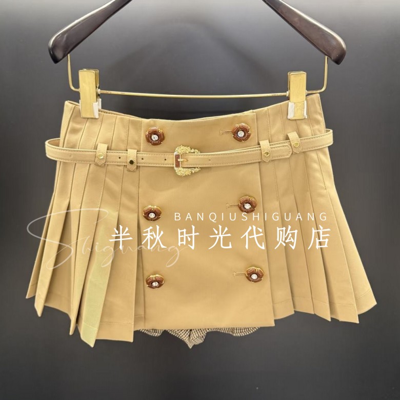 (小魔女)LF25Q21SS039原2295正 LeFae拉飞*姆25秋装百褶半身裙