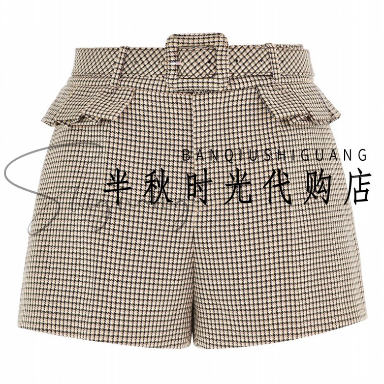 (小魔女)LF25Q21SP021原1695Lefm拉双皇冠正品25秋2简约通勤短裤