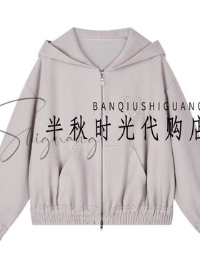 (小魔女)UL25442W146162-3499乌丫UOOYAA正品25冬毛呢连帽外套