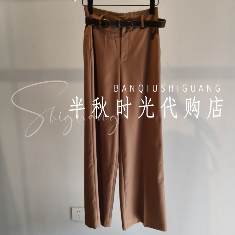 (小魔女)XRC4K09B原1880卡洛琳双皇冠专柜正品25秋通勤直筒西装裤